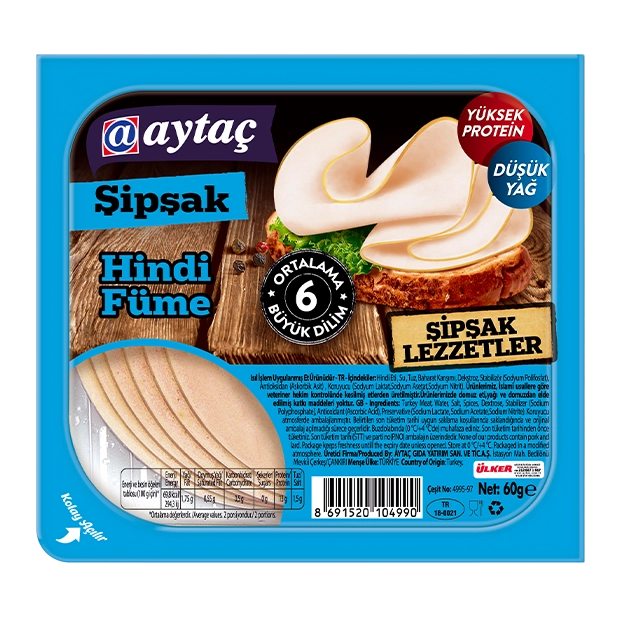 ŞİPŞAK HİNDİ FÜME SALAM 60 GR