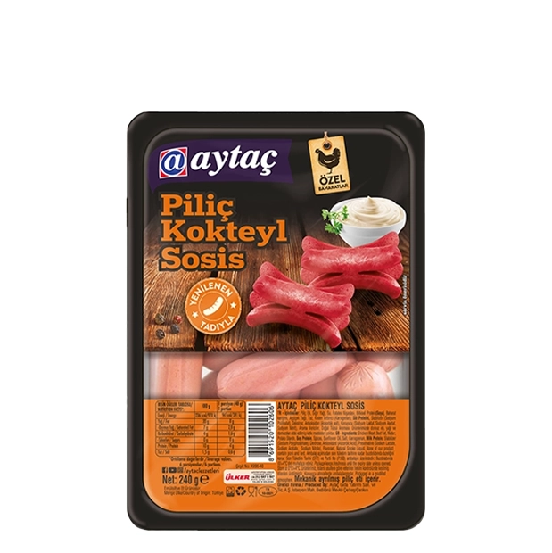 PİLİÇ SOSİS KOKTEYL 240 GR